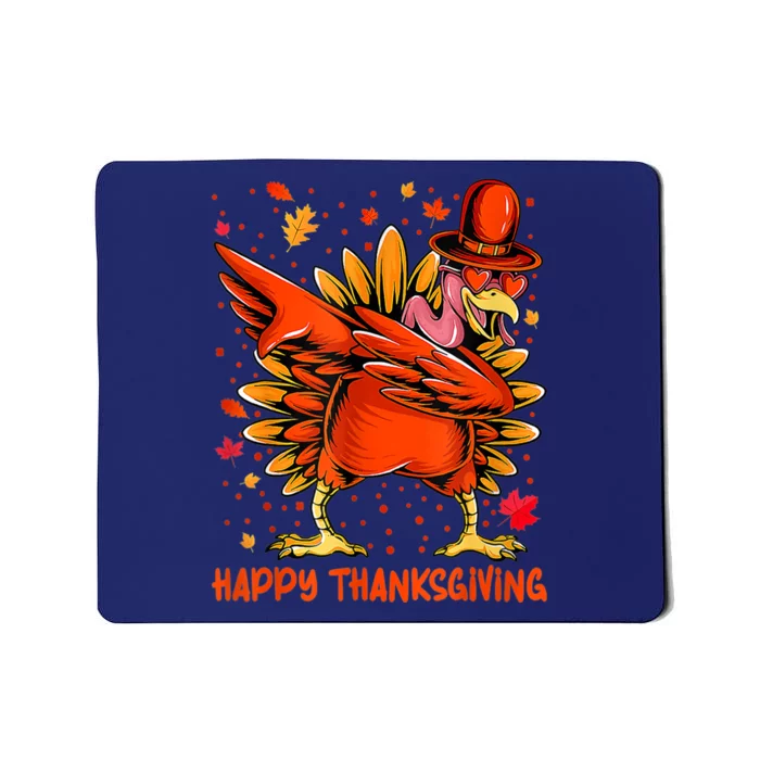 Happy Turkey Day Shirt Cute Little Pilgrim Gift Thanksgiving Mousepad