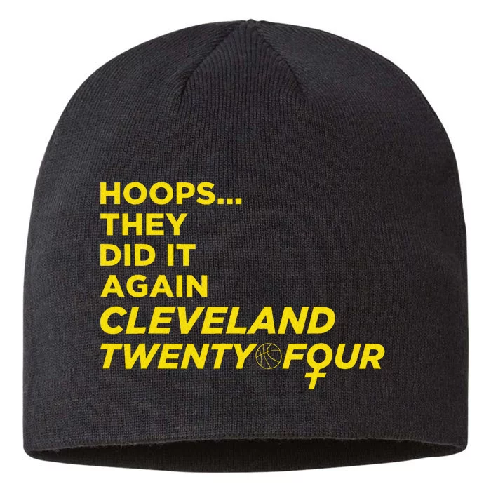 Hoops They Did It Again Cleveland Twenty Four 8 1/2in Sustainable Knit Beanie