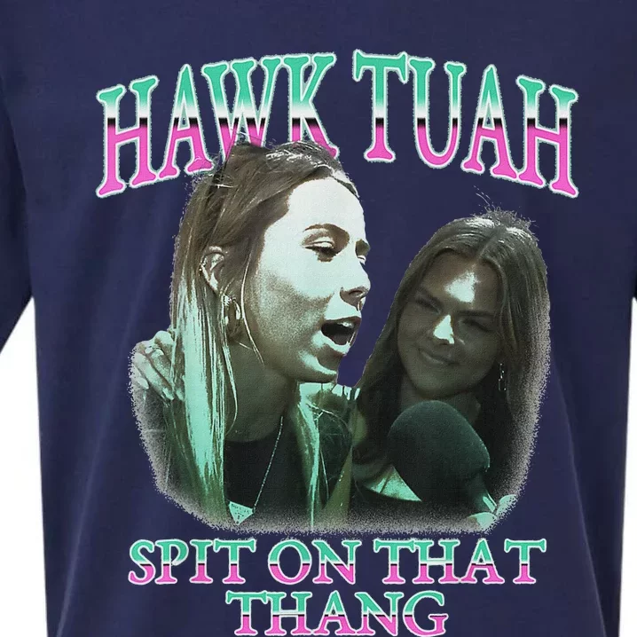 Hawk Tush Election Parody Funny Design Sueded Cloud Jersey T-Shirt