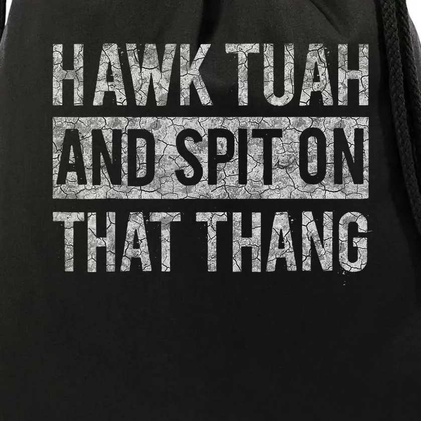 Hawk Tush Election Humor Parody Drawstring Bag