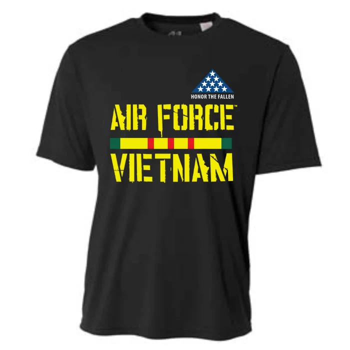 Honor The Fallen Air Force Vietnam Gift Cooling Performance Crew T-Shirt