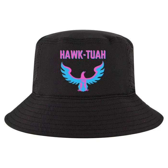 Hawk Tuah Funny Viral Meme Cool Comfort Performance Bucket Hat