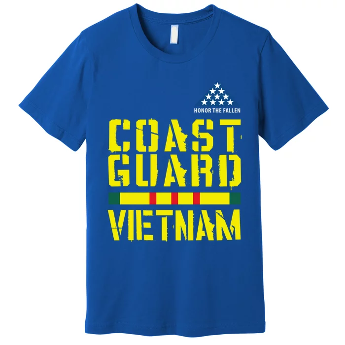 Honor The Fallen Coast Guard Vietnam Gift Premium T-Shirt