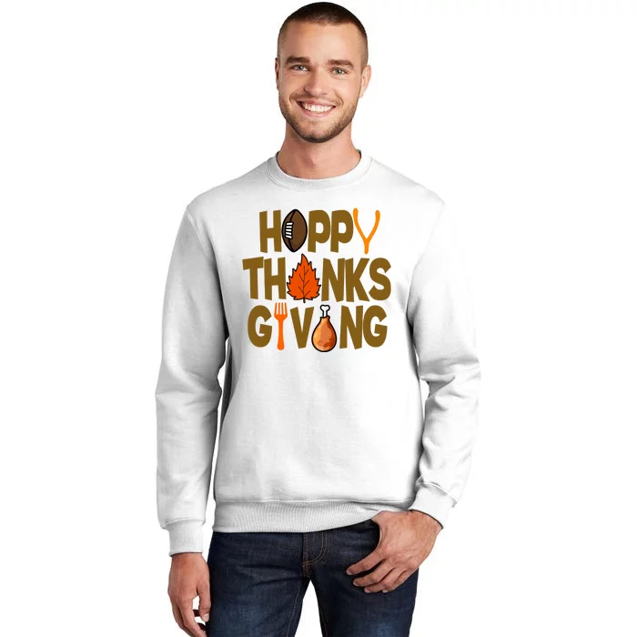 Happy Thanksgiving Football Autumn Holiday Sweatshirt