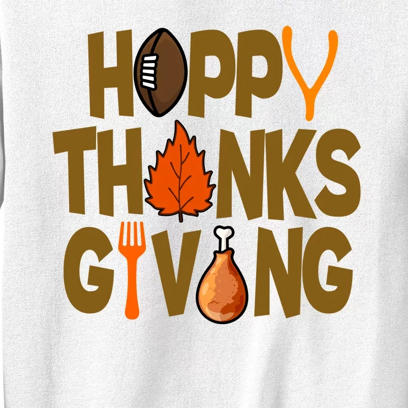 Happy Thanksgiving Football Autumn Holiday Sweatshirt