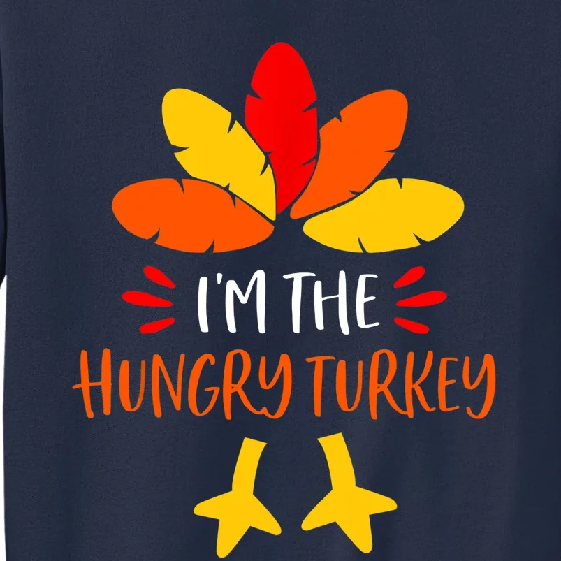 Hungry Turkey Family Shirts Matching Thanksgiving Pajamas Sweatshirt