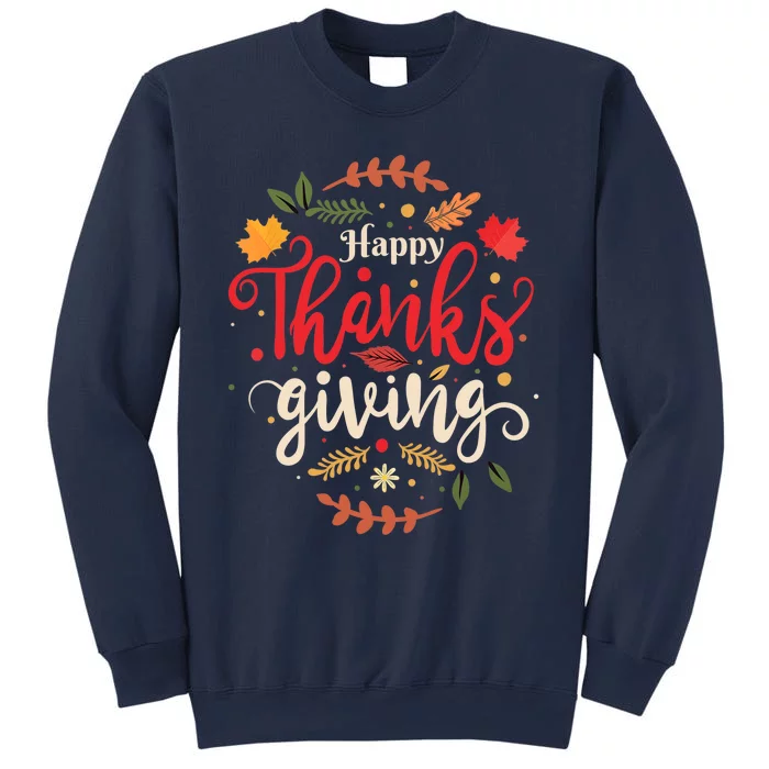 Happy Thanksgiving For Boys Girls Thanksgiving Family Sweatshirt