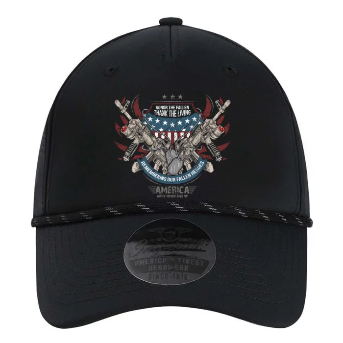 Honor The Fallen Heroes Thank The Living Military Veteran Gift Performance The Dyno Cap