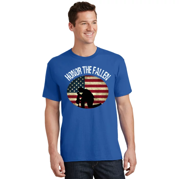 Honor The Fallen Patriotic Theme Gift T-Shirt