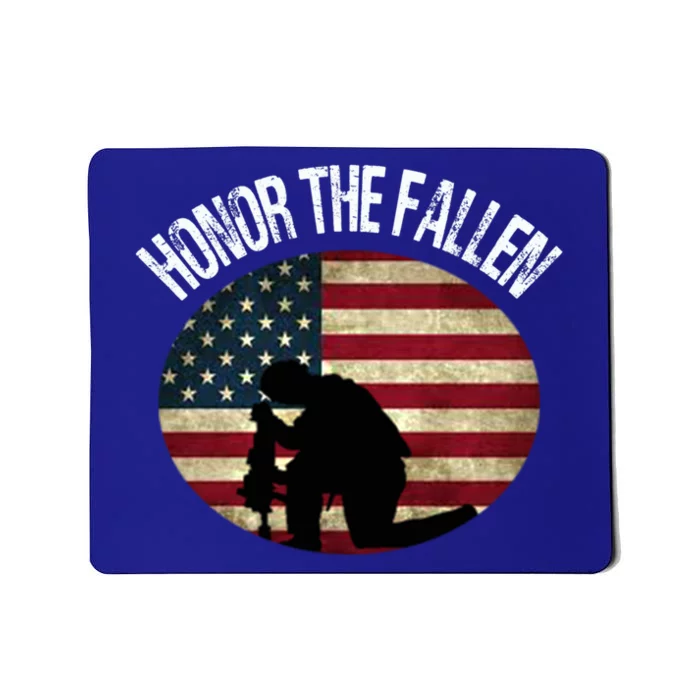 Honor The Fallen Patriotic Theme Gift Mousepad