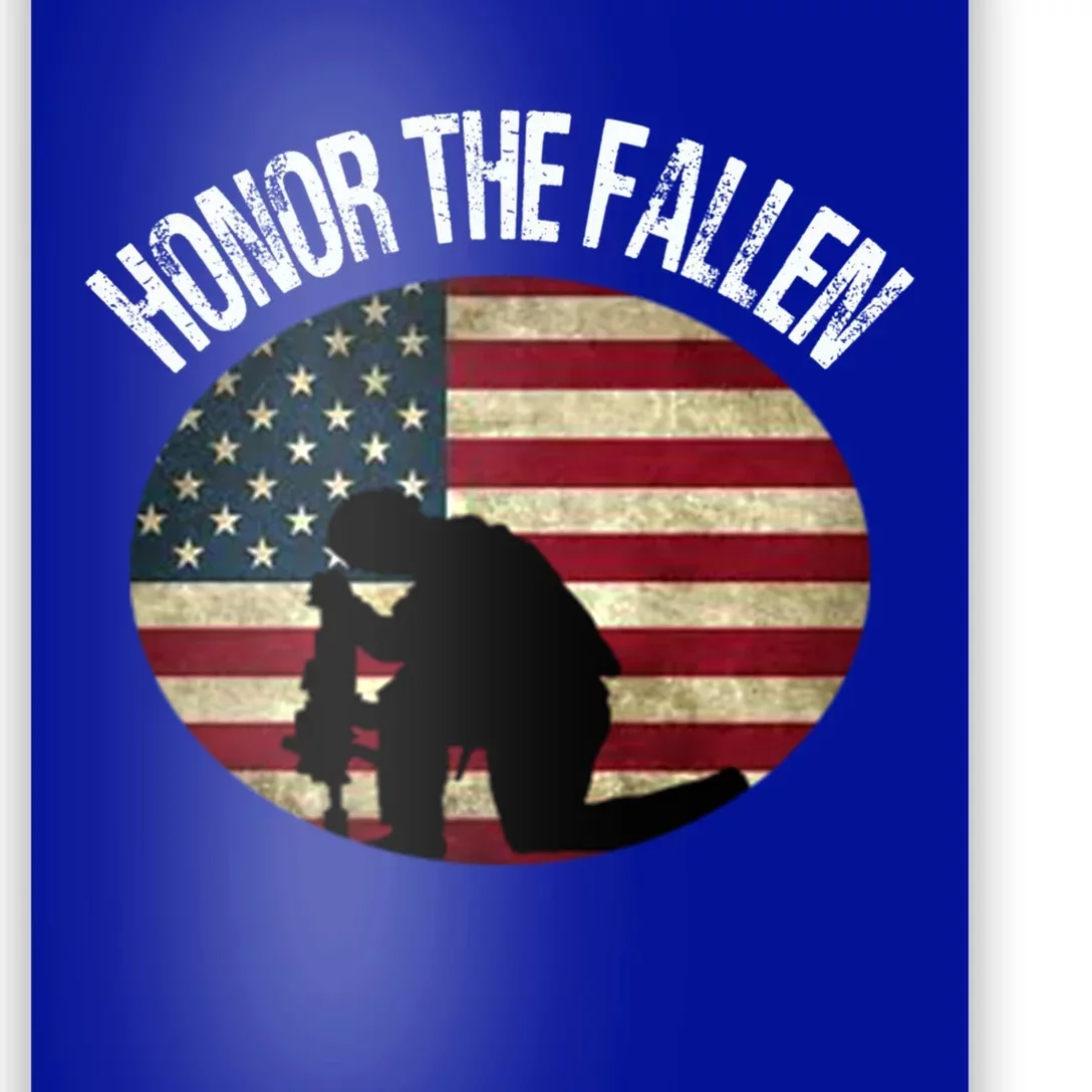 Honor The Fallen Patriotic Theme Gift Poster