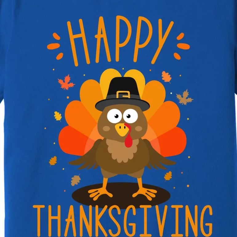 Happy Thanksgiving For Turkey Day Family Dinner Funny Gift Premium T-Shirt