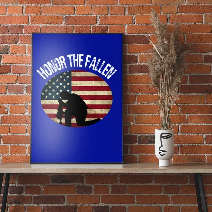 Honor The Fallen Patriotic Theme Great Gift Poster