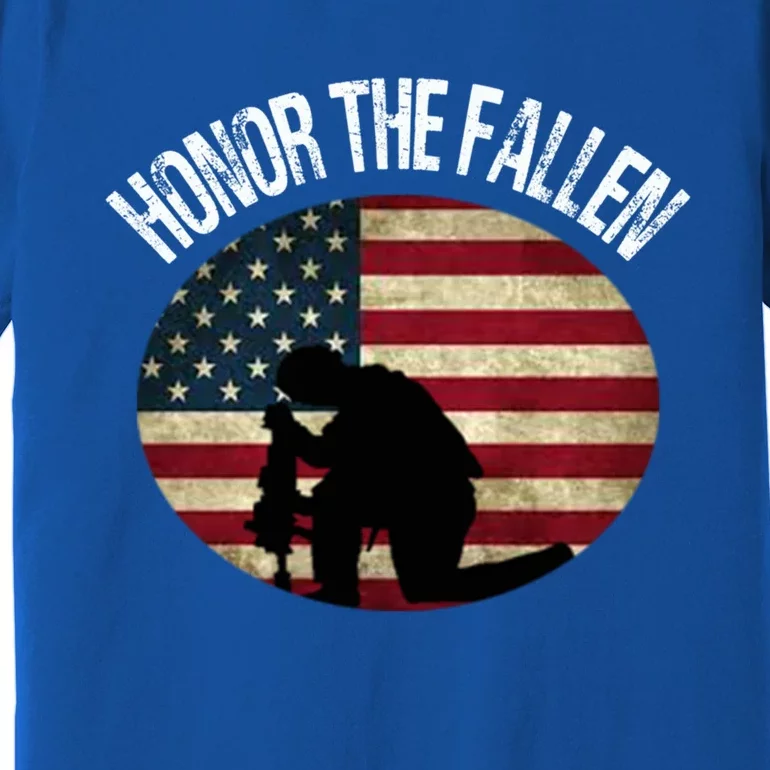 Honor The Fallen Patriotic Theme Great Gift Premium T-Shirt