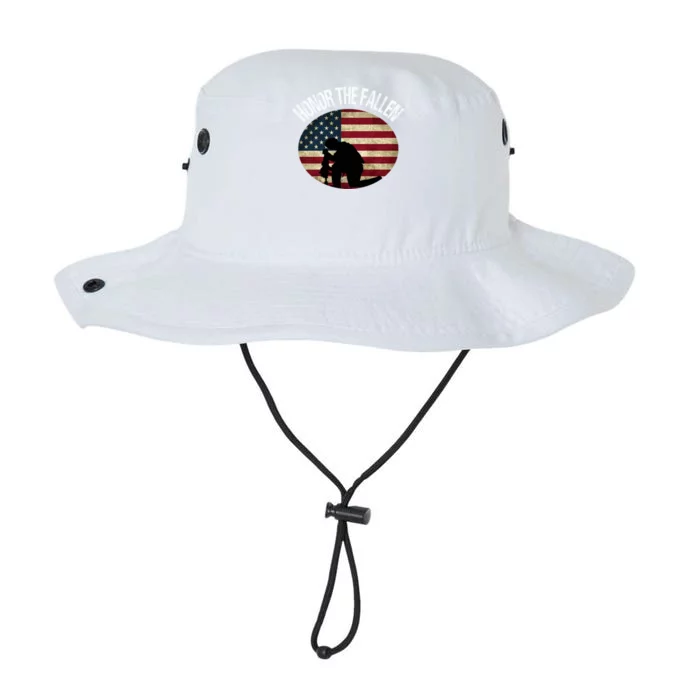 Honor The Fallen Patriotic Theme Great Gift Legacy Cool Fit Booney Bucket Hat