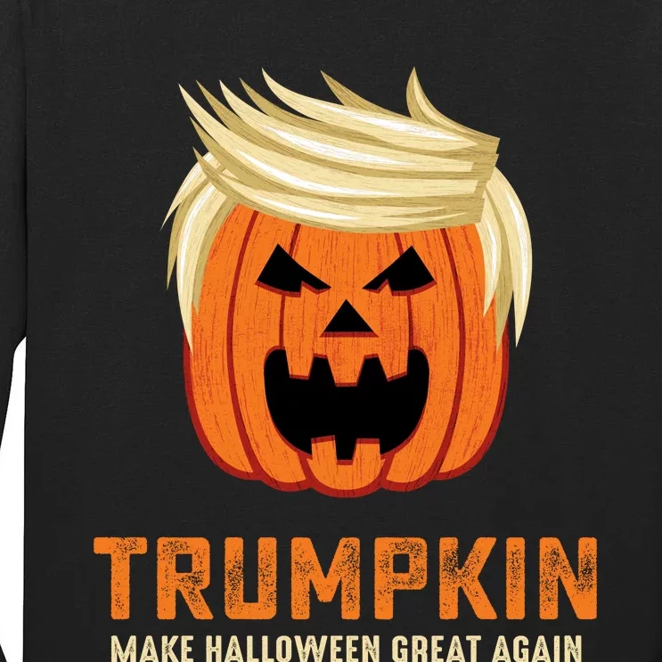 Halloween Trumpkin Funny Tall Long Sleeve T-Shirt