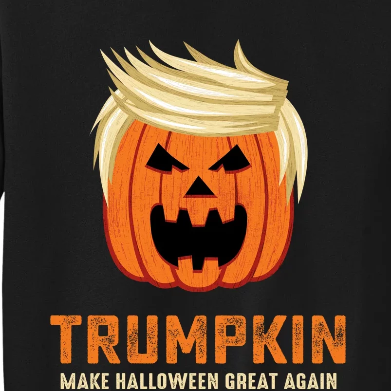 Halloween Trumpkin Funny Tall Sweatshirt