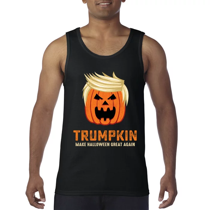 Halloween Trumpkin Funny Tank Top