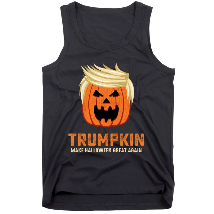 Halloween Trumpkin Funny Tank Top