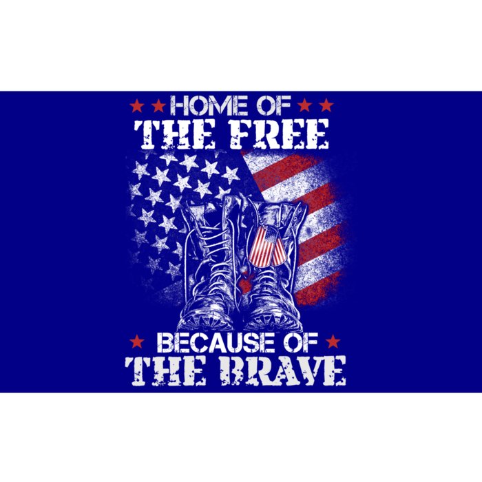 Honor The Fallen Veteran Themed Military Support Memorial Gift Bumper Sticker