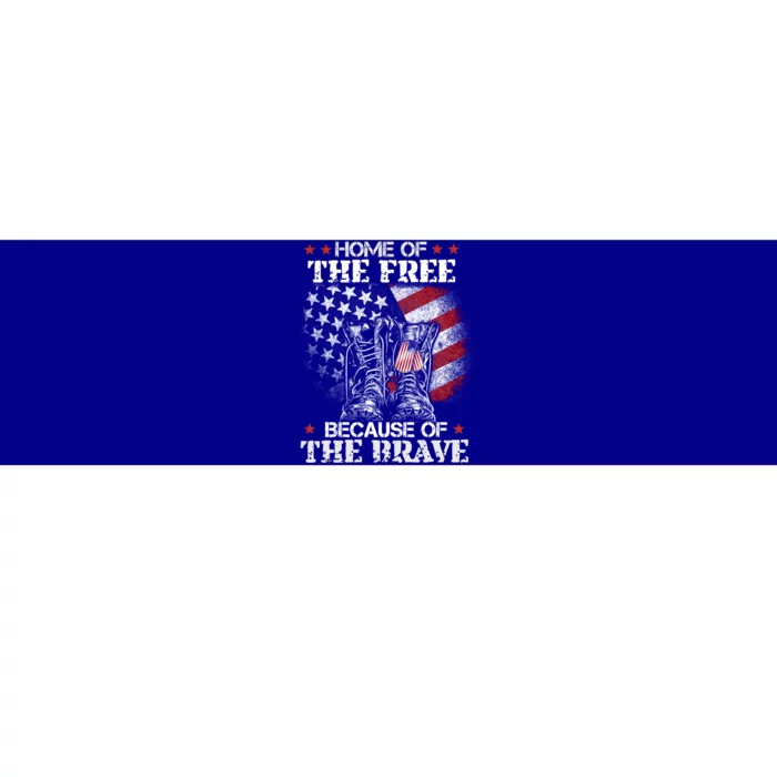 Honor The Fallen Veteran Themed Military Support Memorial Gift Bumper Sticker