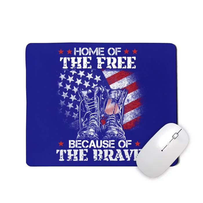 Honor The Fallen Veteran Themed Military Support Memorial Gift Mousepad