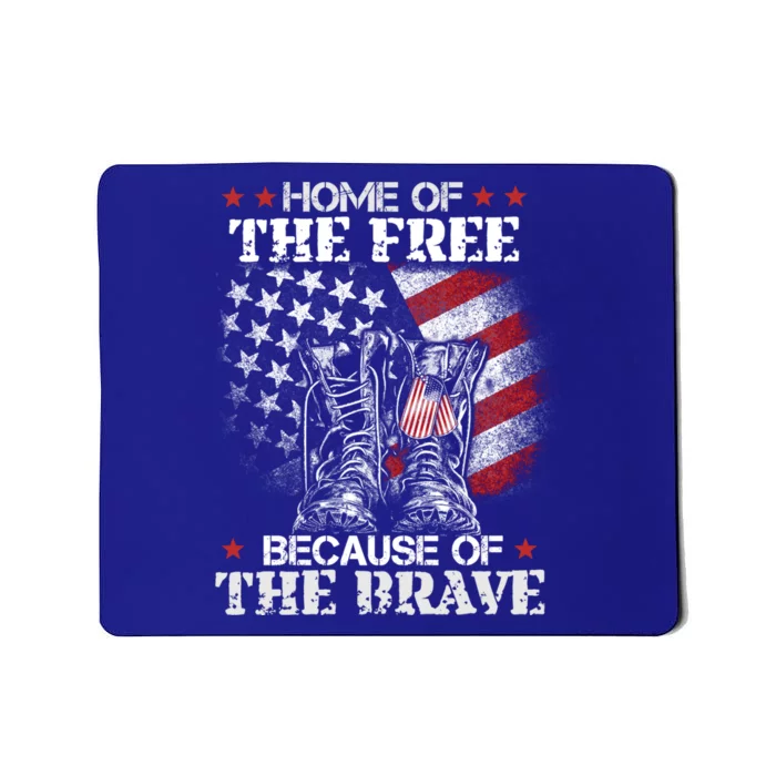 Honor The Fallen Veteran Themed Military Support Memorial Gift Mousepad