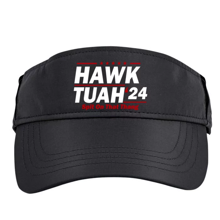 Hawk Tuah Funny Saying Adult Drive Performance Visor