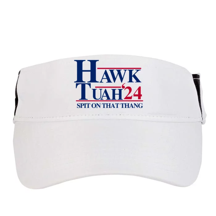 Hawk Tuah Funny Saying Adult Drive Performance Visor