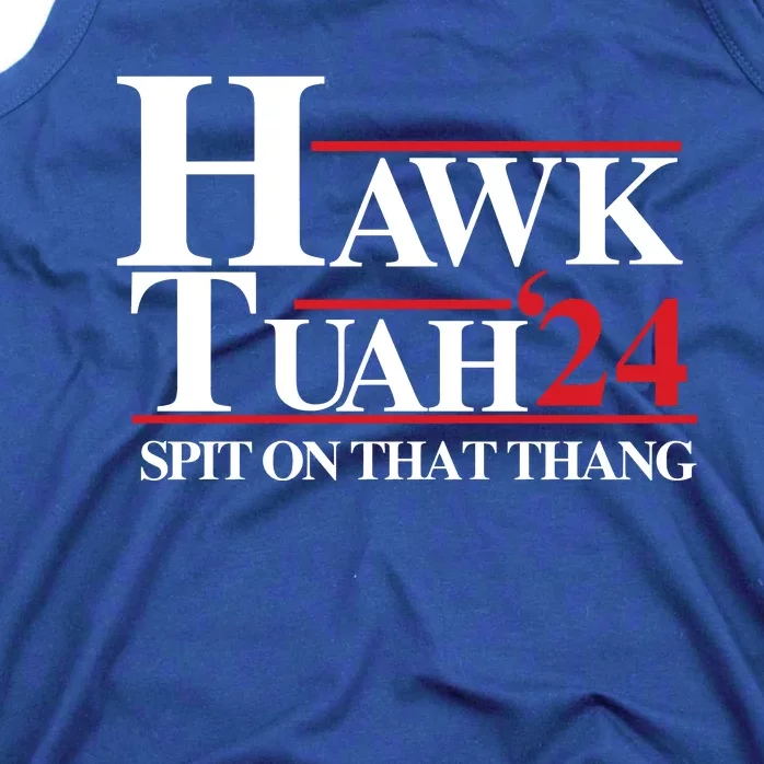 Hawk Tuah Funny Saying Tank Top