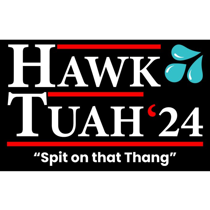 Hawk Tuah Funny Saying Bumper Sticker