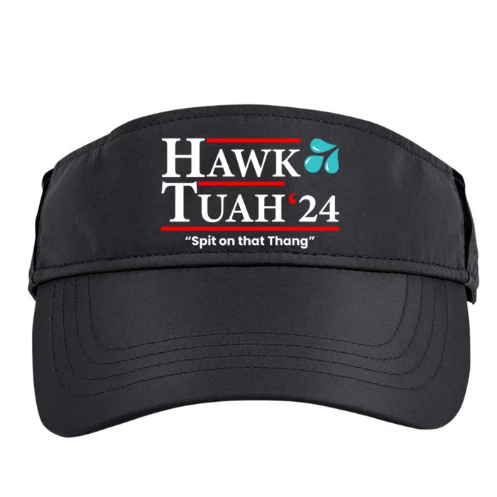 Hawk Tuah Funny Saying Adult Drive Performance Visor