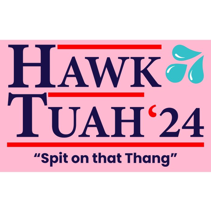 Hawk Tuah Funny Saying Bumper Sticker