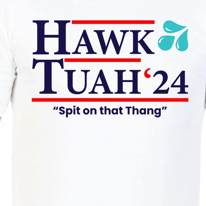 Hawk Tuah Funny Saying Comfort Colors T-Shirt