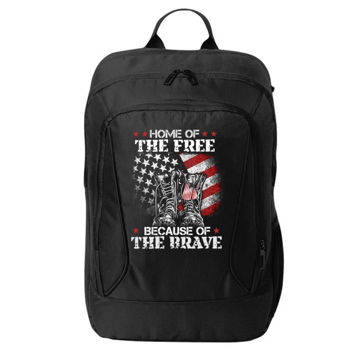 Honor The Fallen Veteran Themed Military Support Memorial Meaningful Gift City Backpack