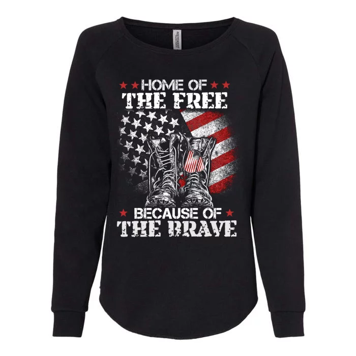 Honor The Fallen Veteran Themed Military Support Memorial Meaningful Gift Womens California Wash Sweatshirt