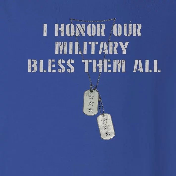 Honor The Fallen Veteran Military Support Gift Toddler Long Sleeve Shirt