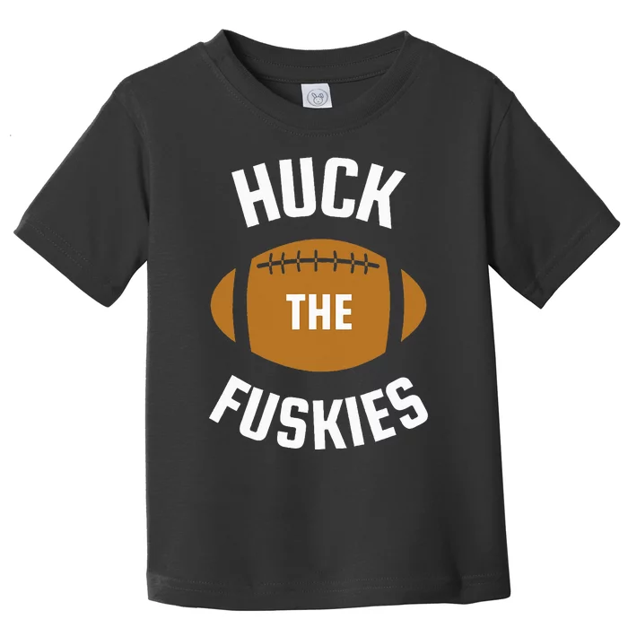 Huck the Fuskies Rivals Washington Oregon Toddler T-Shirt