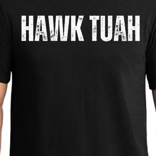 Hawk Thua Funny Internet Meme Hawk Tuah Pajama Set