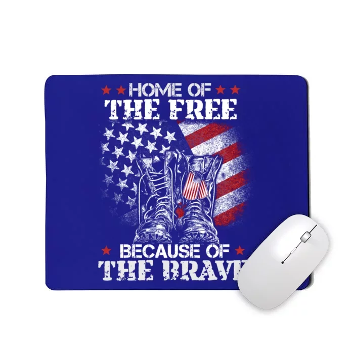 Honor The Fallen Veteran Themed Military Support Memorial Gift Mousepad