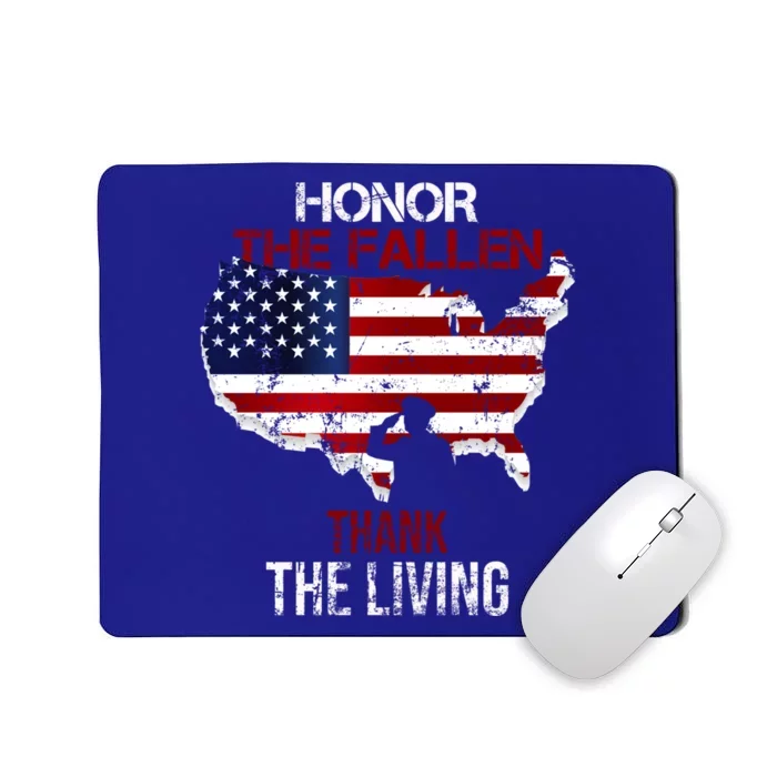 Honor The Fallen Veteran Themed Military Support Cute Gift Mousepad