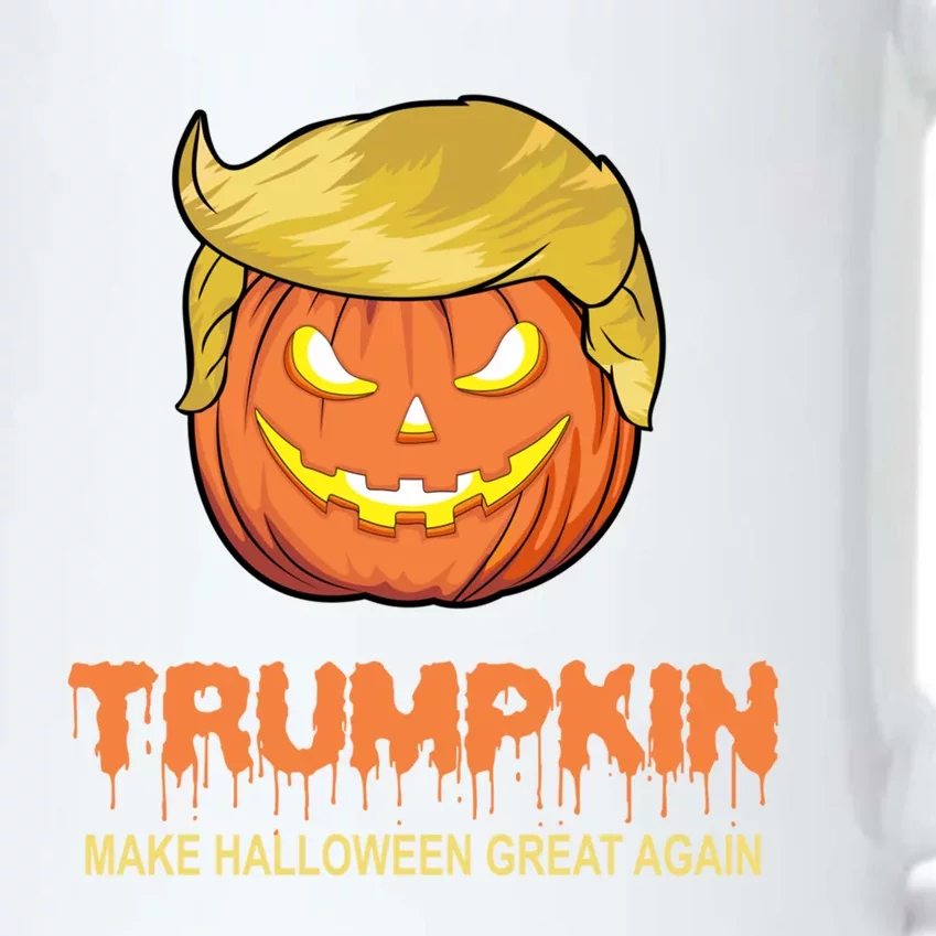 Halloween Trumpkin Funny Gift Make Halloween Great Again Tee Gift Black Color Changing Mug