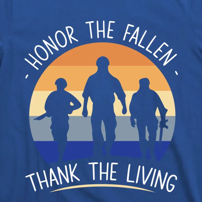 Honor The Fallen Thank The Living Usa Veteran Veterans Day Gift T-Shirt