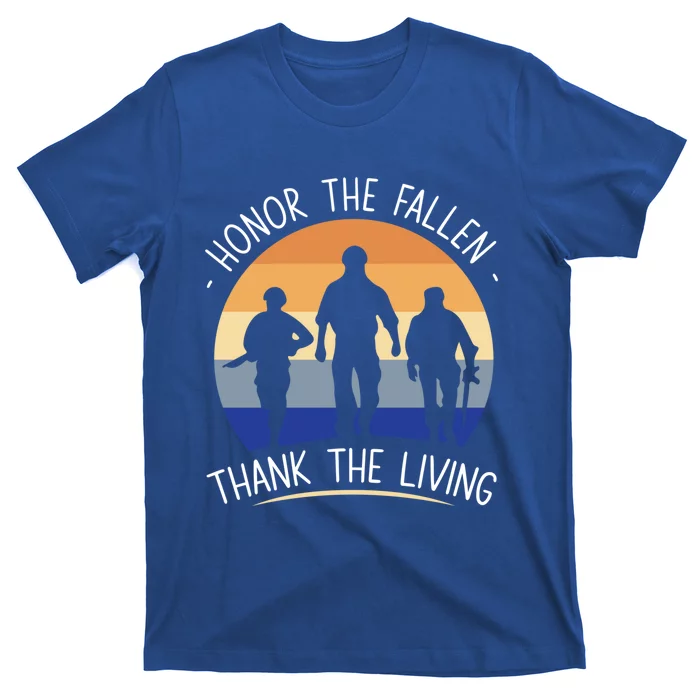 Honor The Fallen Thank The Living Usa Veteran Veterans Day Gift T-Shirt