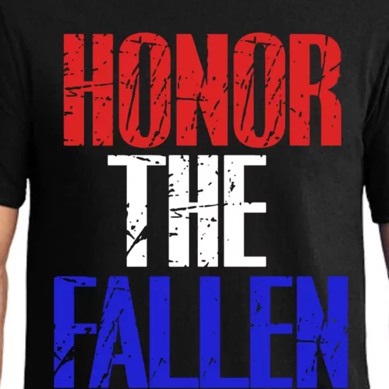 Honor The Fallen Veterans Military Gift Cool Gift Pajama Set