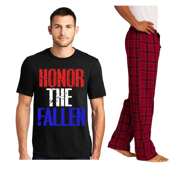 Honor The Fallen Veterans Military Gift Cool Gift Pajama Set