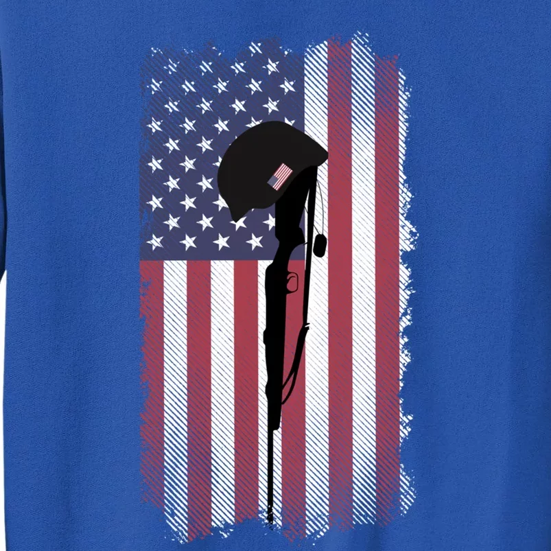 Honor The Fallen Soldier Remember Our Veterans Cool Gift Tall Sweatshirt