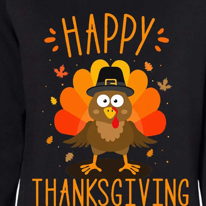 Happy thanksgiving for turkey day family dinner Womens California Wash Sweatshirt