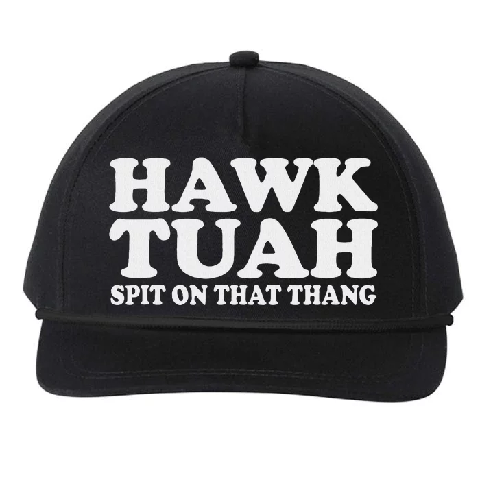 Hawk Tush Funny Viral Parody Snapback Five-Panel Rope Hat