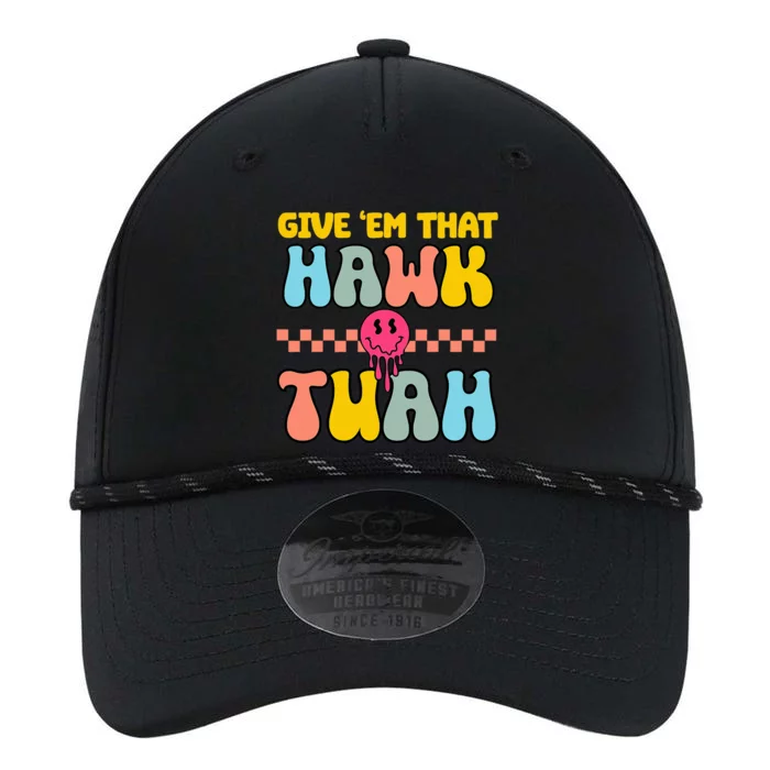 Hawk Tuah Funny Viral Humor Meme Video Performance The Dyno Cap